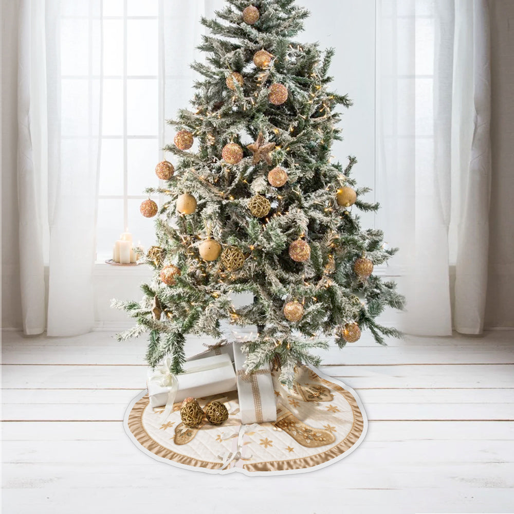 Its Not Whats Under The Tree That Matters - Personalized Family Tree Skirt