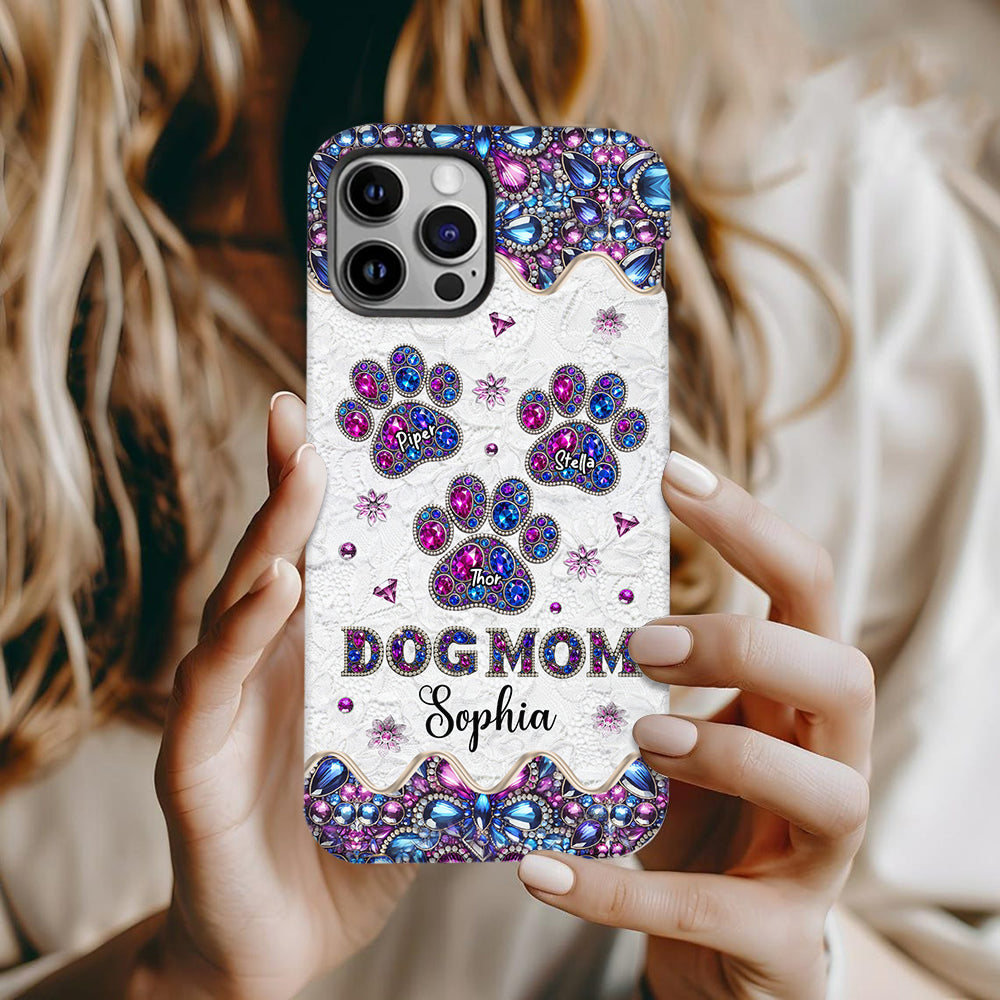 Dog Mom - Personalized Dog Full Print Phone Case