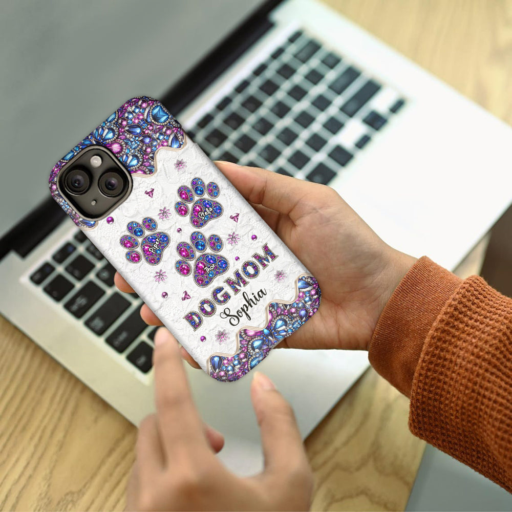 Dog Mom - Personalized Dog Full Print Phone Case