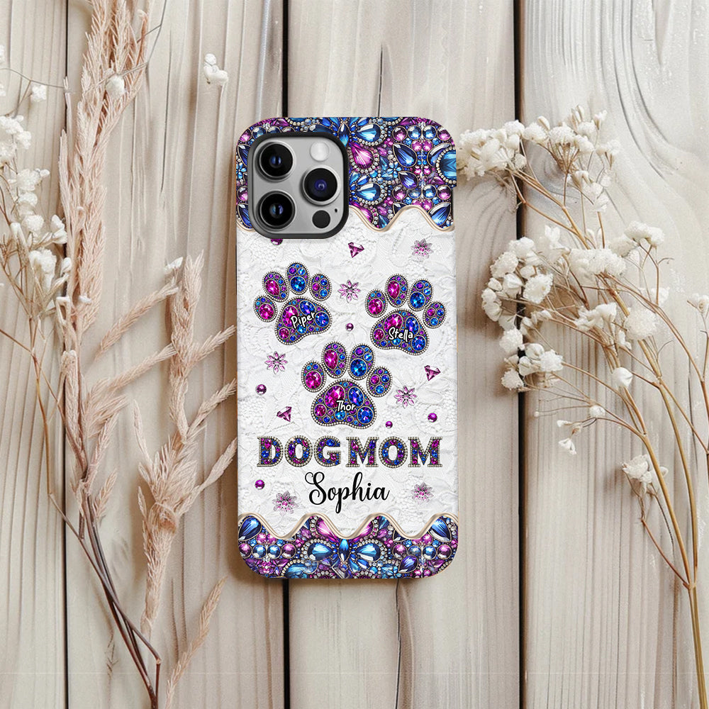 Dog Mom - Personalized Dog Full Print Phone Case