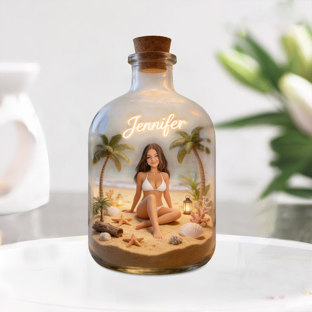 Benutzerdefiniertes Foto - Personalisierte Acrylplakette für Meeresliebhaber