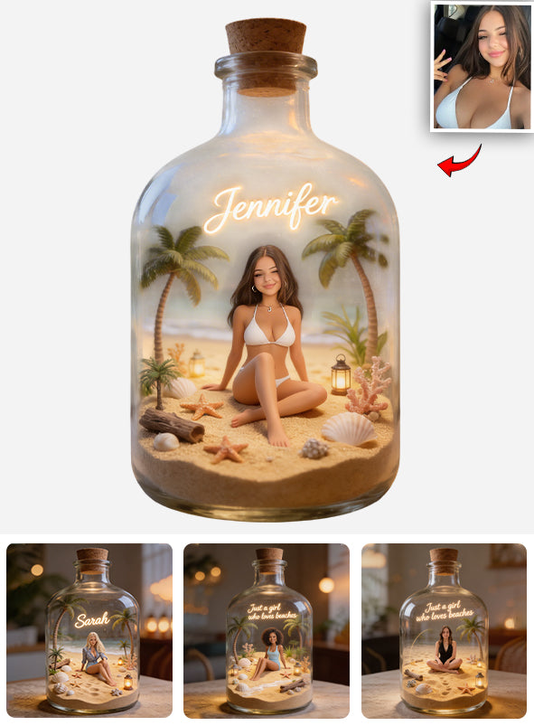 Benutzerdefiniertes Foto - Personalisierte Acrylplakette für Meeresliebhaber