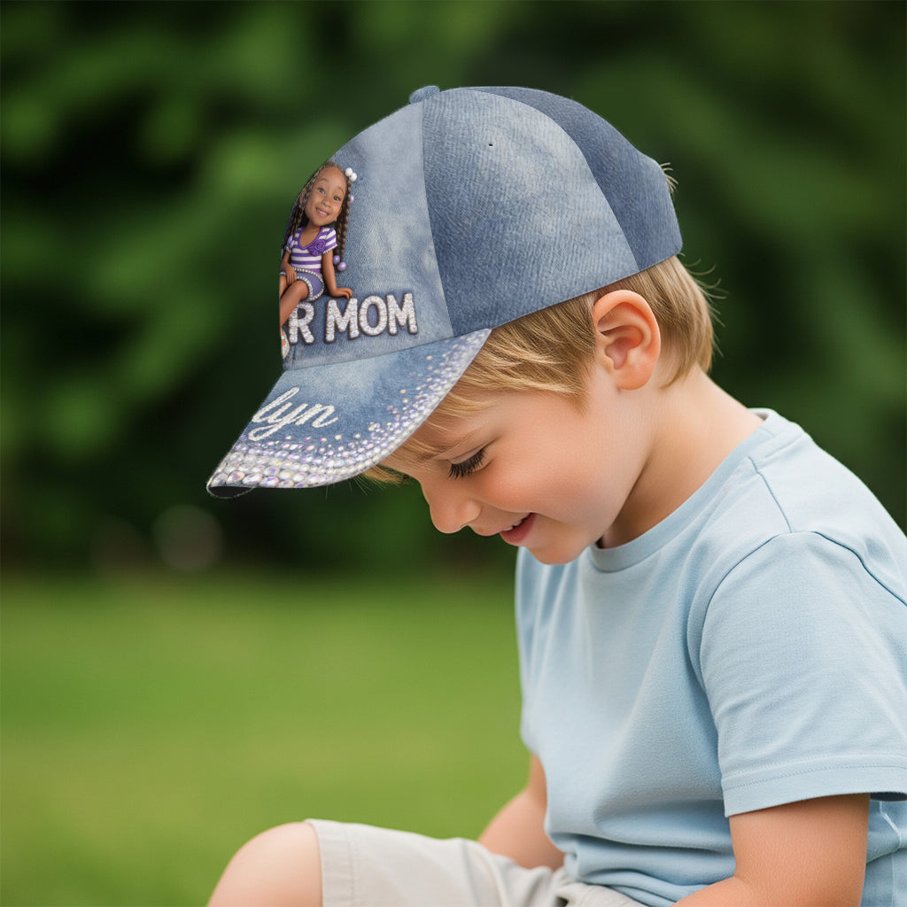 Maman Senior - Casquette Classique de Graduation Personnalisée