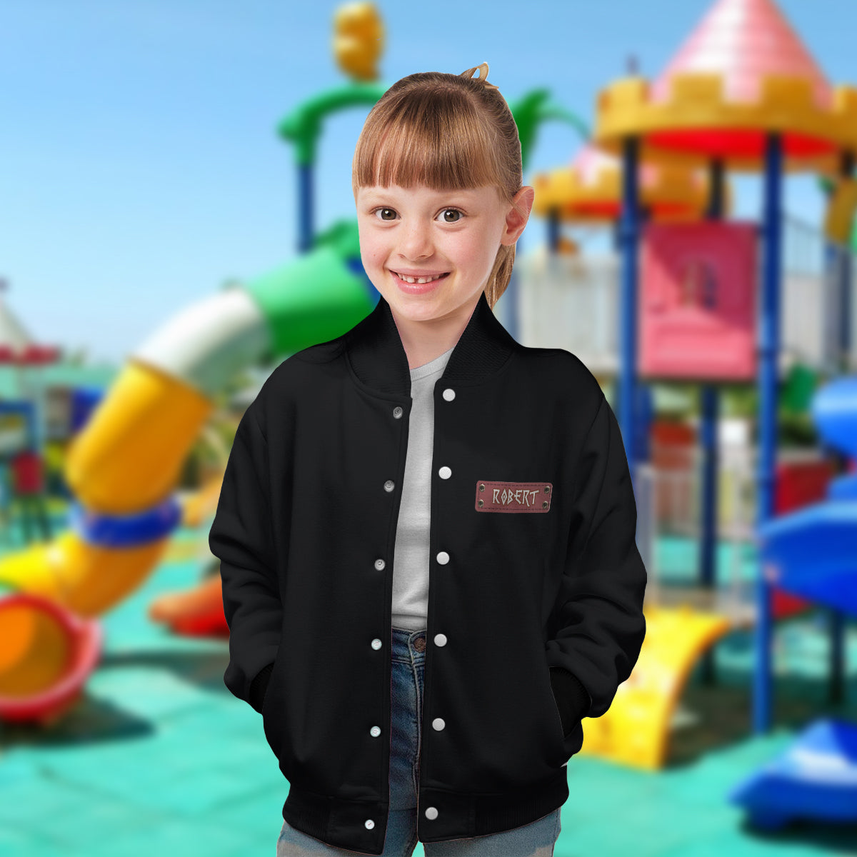 Veste universitaire chrétienne personnalisée Chevalier de Dieu