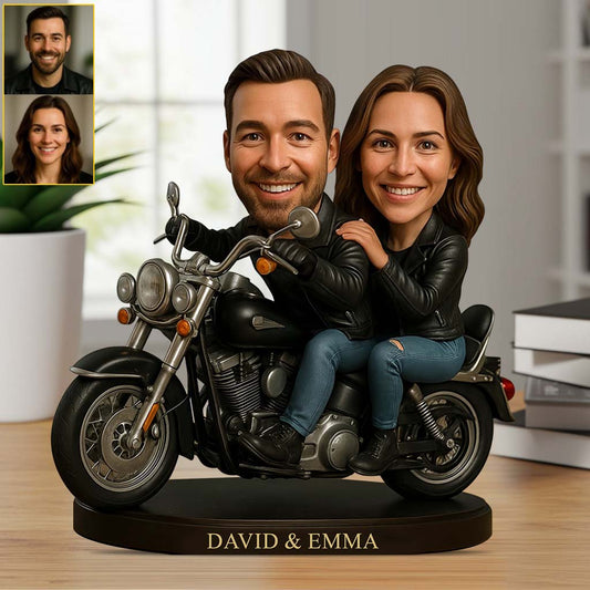 God Blessed The Broken Road - Personalized Couple Custom Shaped Acrylic Plaque