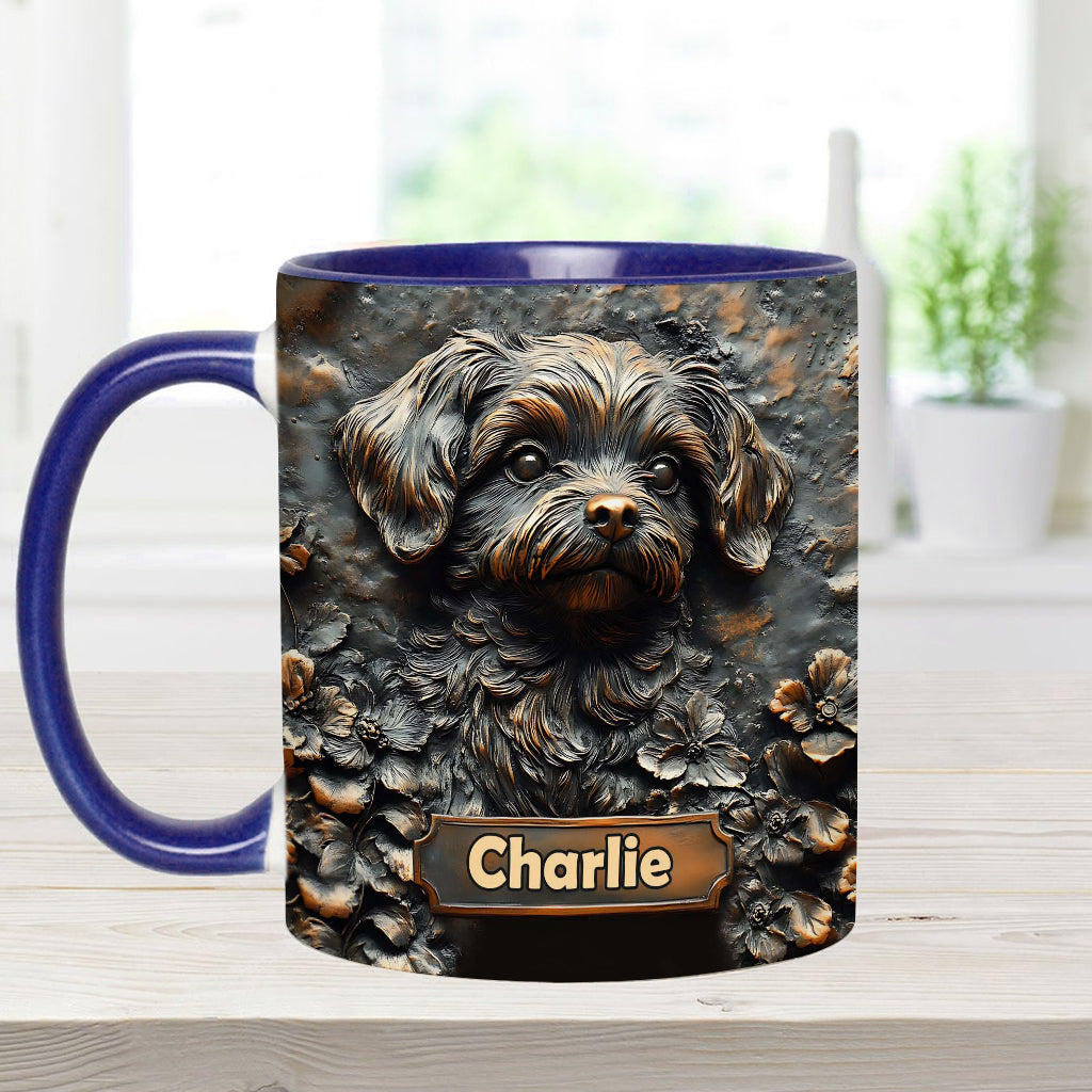 Love Shih Tzu - Personalized Dog Accent Mug