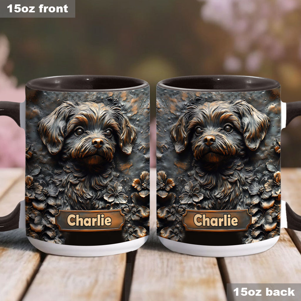 Love Shih Tzu - Personalized Dog Accent Mug