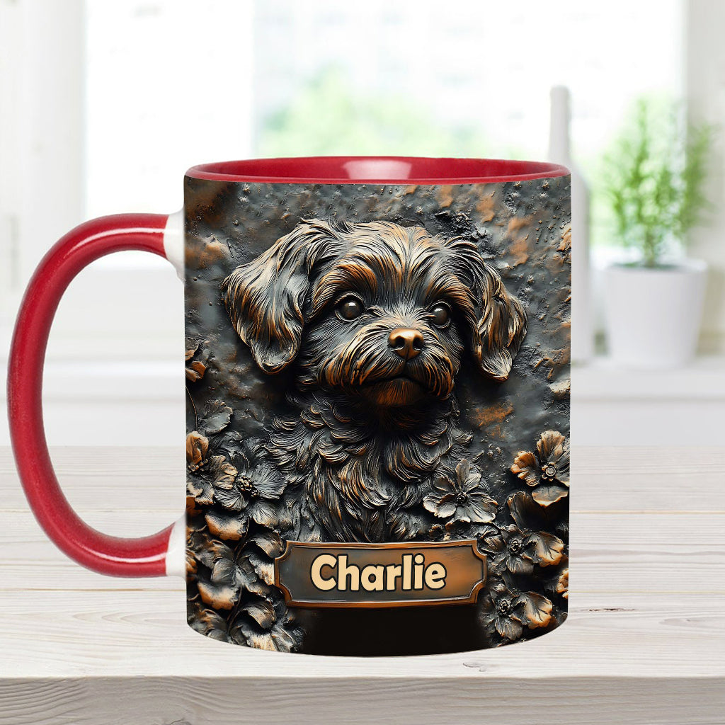 Love Shih Tzu - Personalized Dog Accent Mug