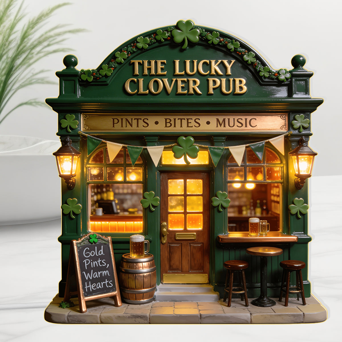 Irish Pub - Personalized Irish Acrylic LED Night Light