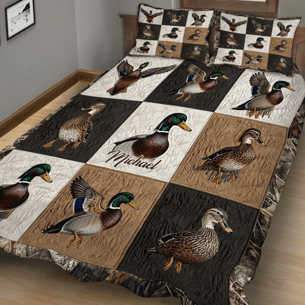 Hunting Season - Personalized Hunting Quilt Set