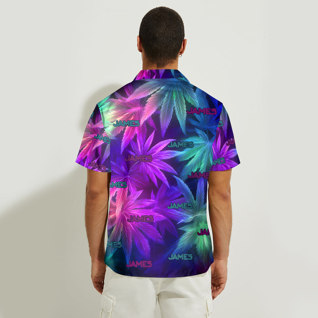 High Life - Personalized Weed Hawaiian Shirt
