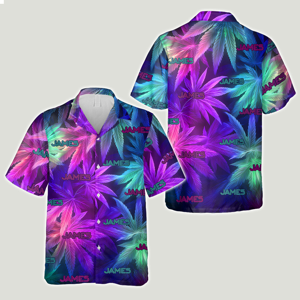 High Life - Personalized Weed Hawaiian Shirt