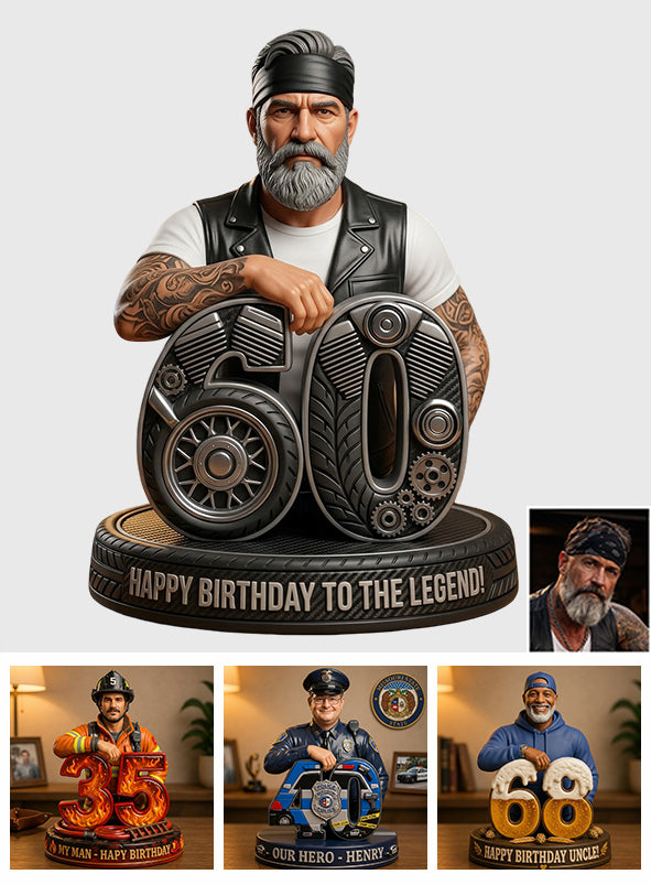 Personalisierte 3D-Figurine für jeden Geburtstag - Individuelle Fotogestaltung