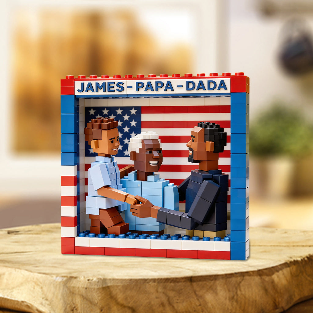 Bester Papa Opa Aller Zeiten - Personalisierte Vater Acrylplakette