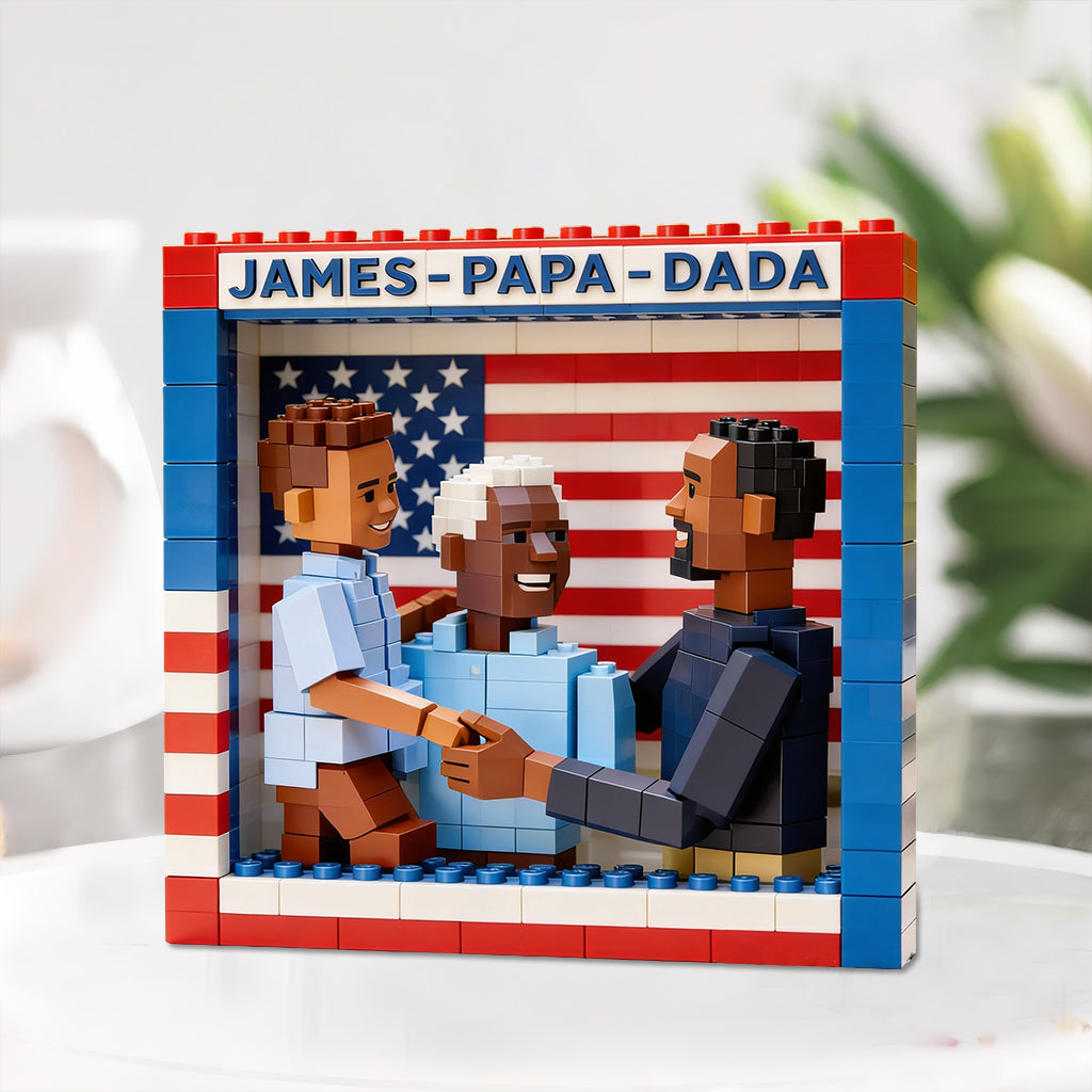 Bester Papa Opa Aller Zeiten - Personalisierte Vater Acrylplakette