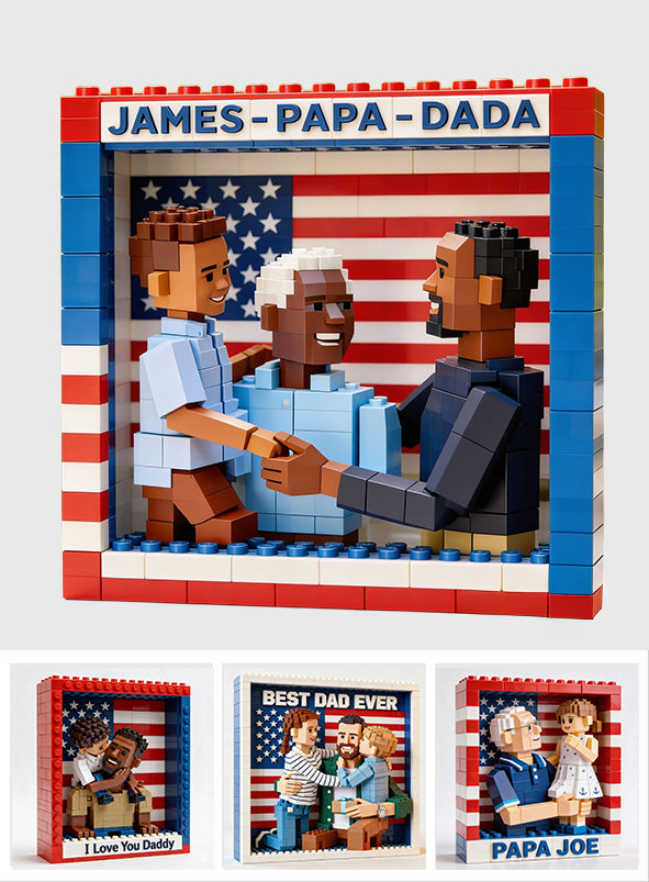 Bester Papa Opa Aller Zeiten - Personalisierte Vater Acrylplakette
