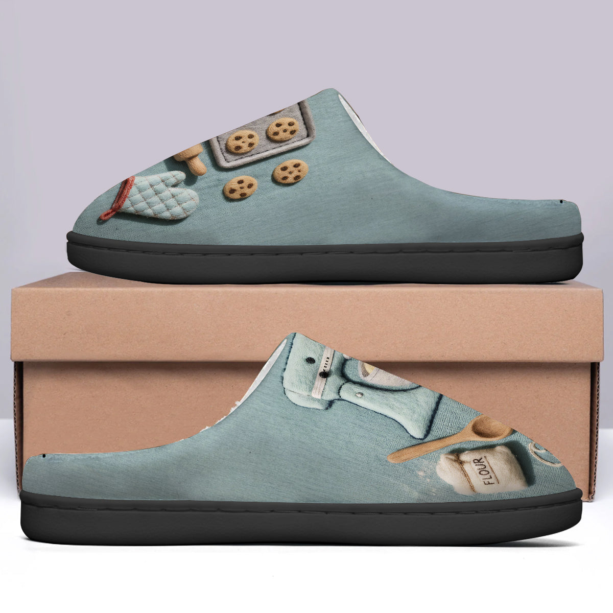 Love Baking - Personalized Baking Slippers