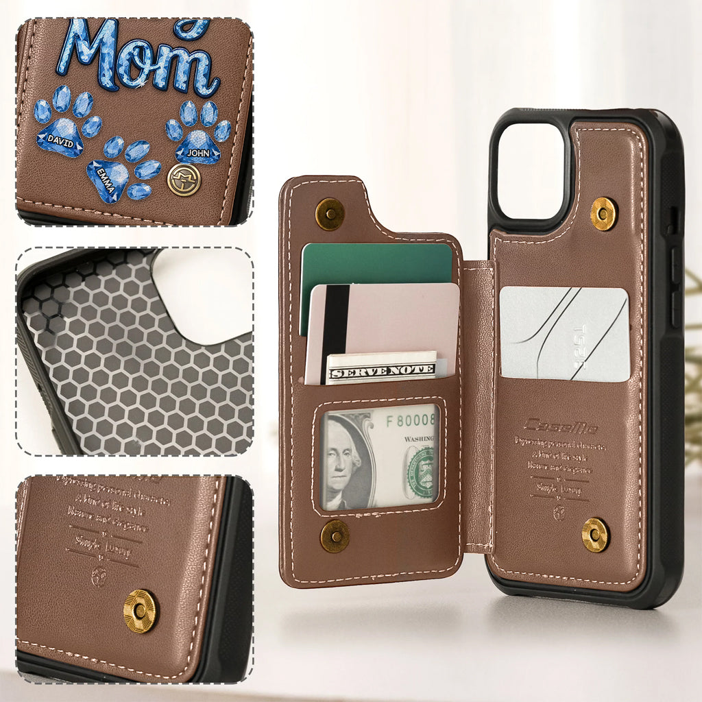 Dog Mom - Personalized Dog Wallet Phone Case