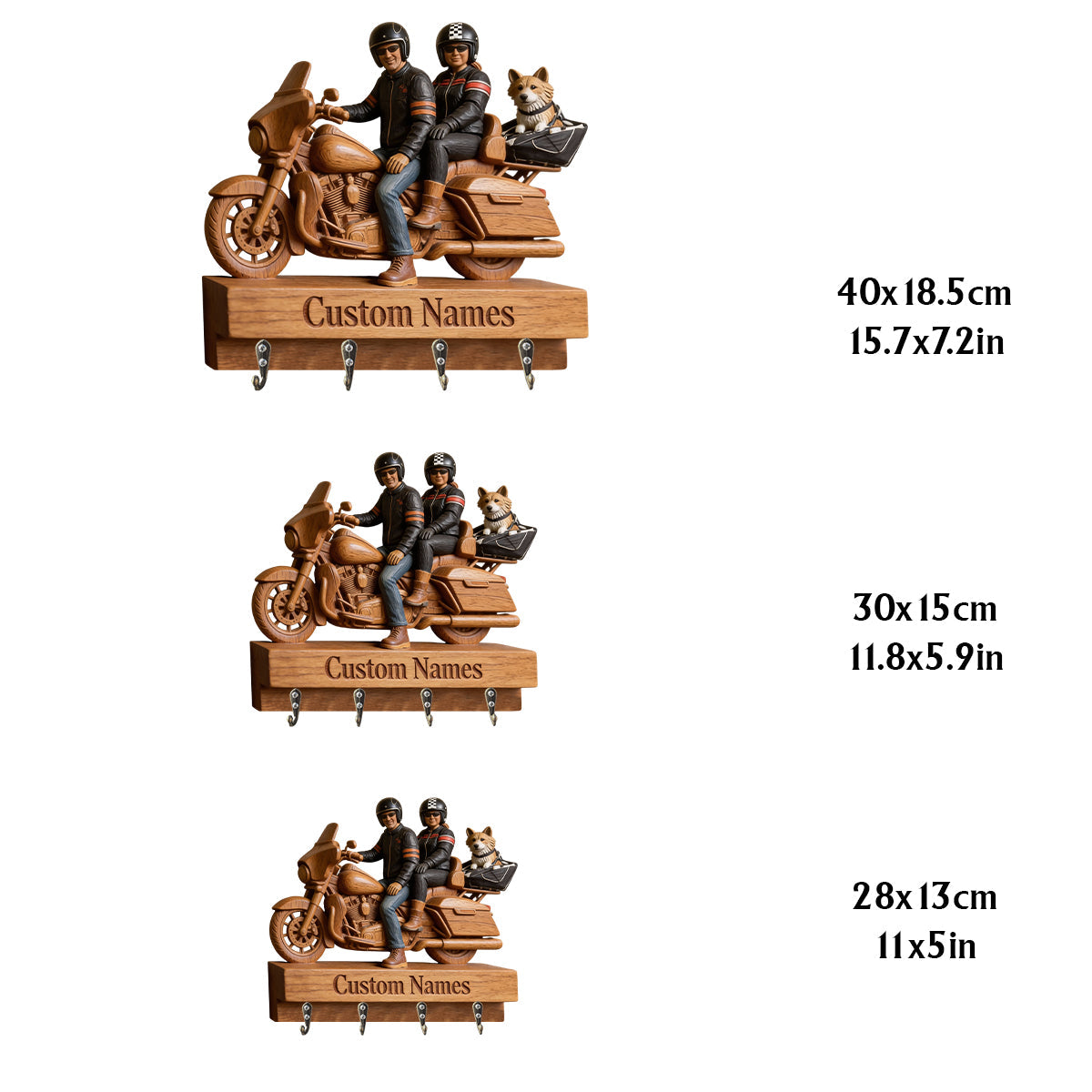 Partner fürs Leben – Personalisierter Fahrradträger in individueller Form