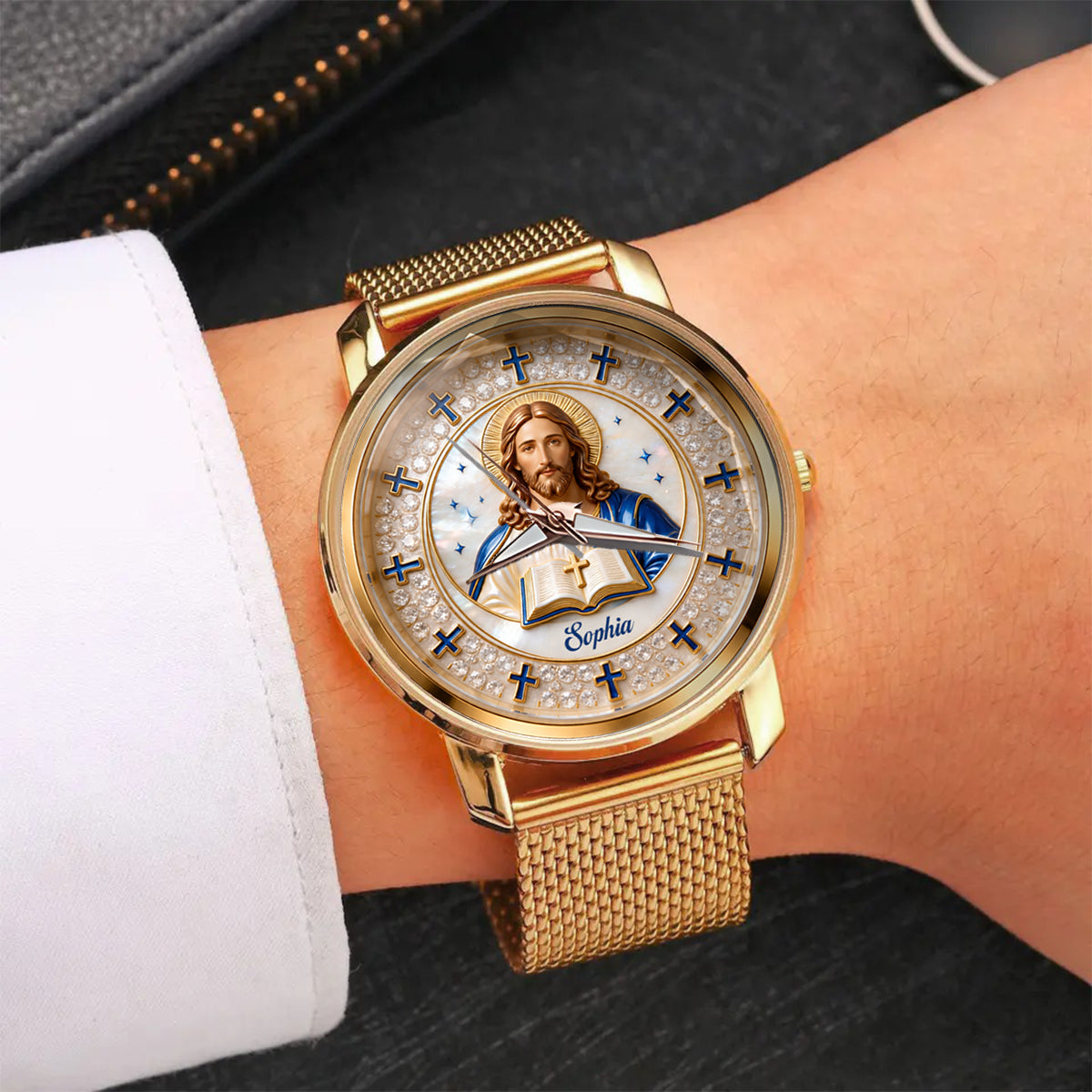 Foi sur la Peur - Montre Femme Chrétienne Personnalisée