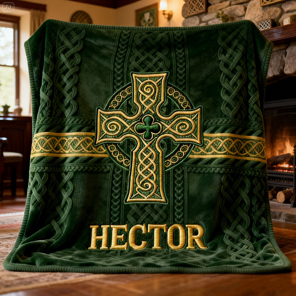 St.Patrick's Day - Personalized Irish Blanket