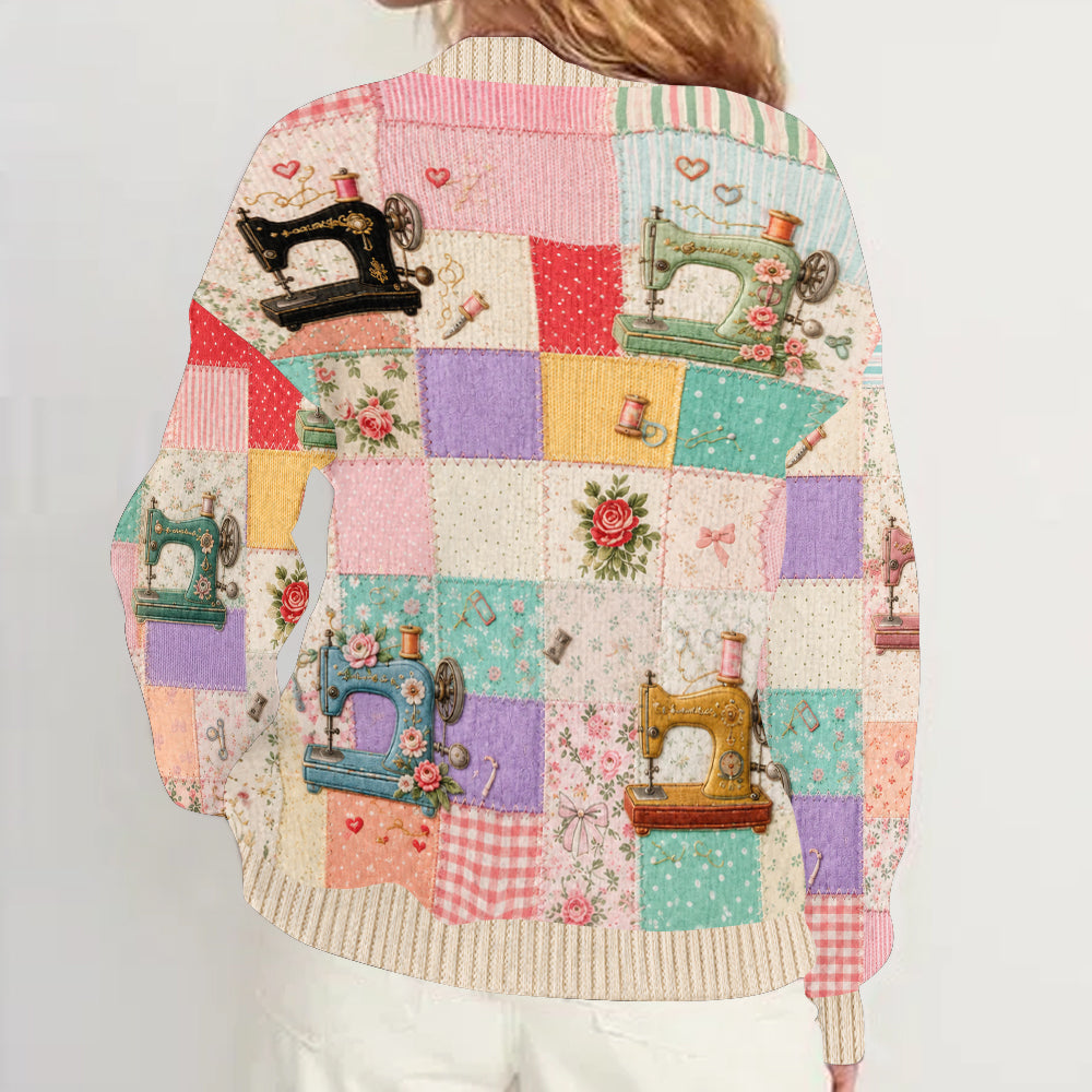 Nähliebhaber - Personalisierter Strickcardigan