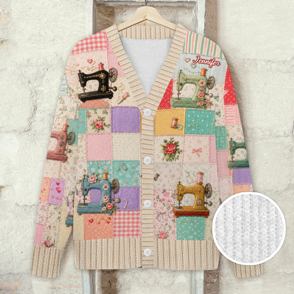 Nähliebhaber - Personalisierter Strickcardigan