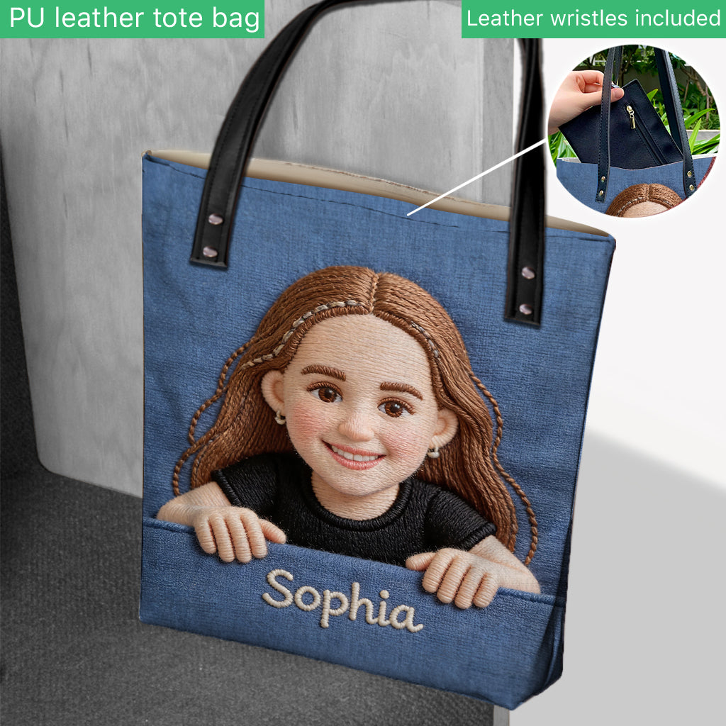 Any Photo - Personalized Kid Tote Bag