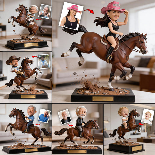 Horse Riding Lover, Horse Lover - Personalized Horse Custom Shaped Acrylic Plaque