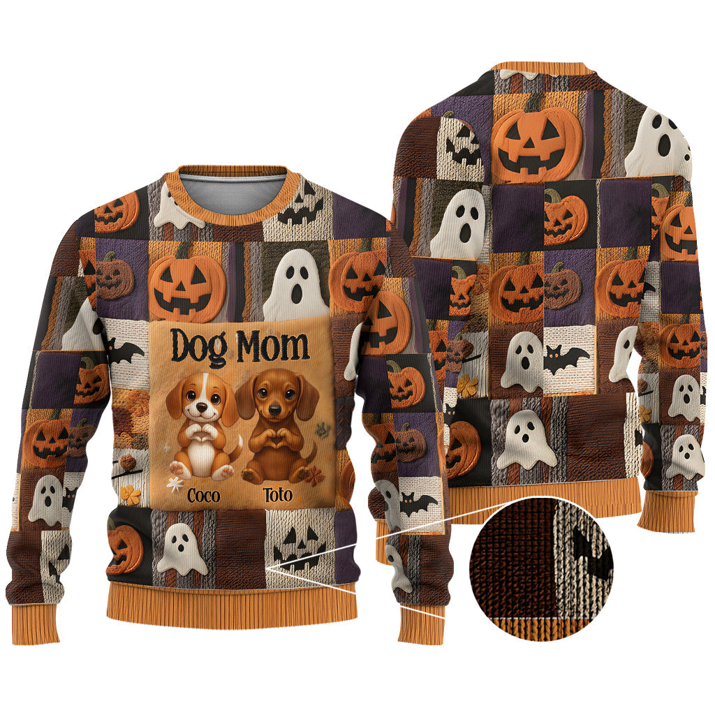 Liebe Hund, Liebe Katze, Herbstsaison - Personalisierter Hundepullover