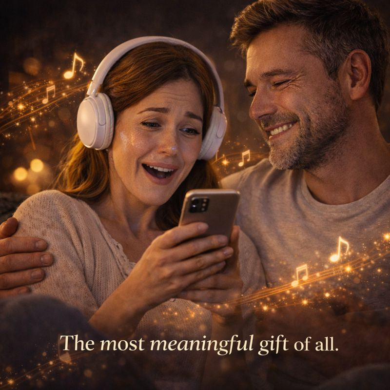 Create Your Own Love Song - Personalized Couple LED Night Light