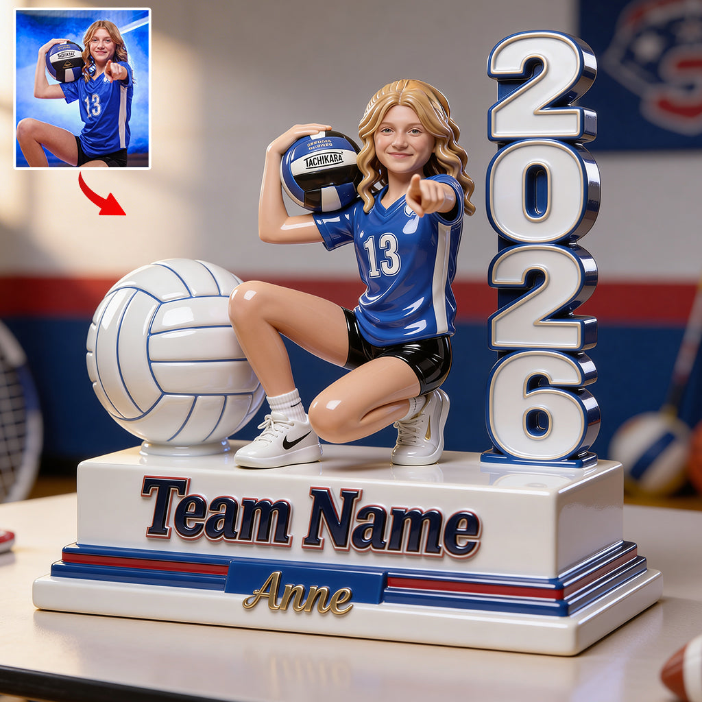 Tous sports - Football, Basketball, Volley-ball... - Plaque acrylique personnalisée en forme de ballon de football