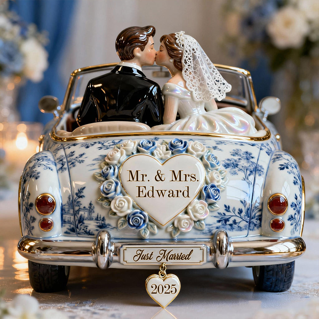 Our Anniversary - Personalized Couple Custom Shaped Acrylic Plaque