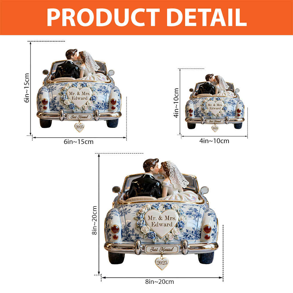 Our Anniversary - Personalized Couple Custom Shaped Acrylic Plaque