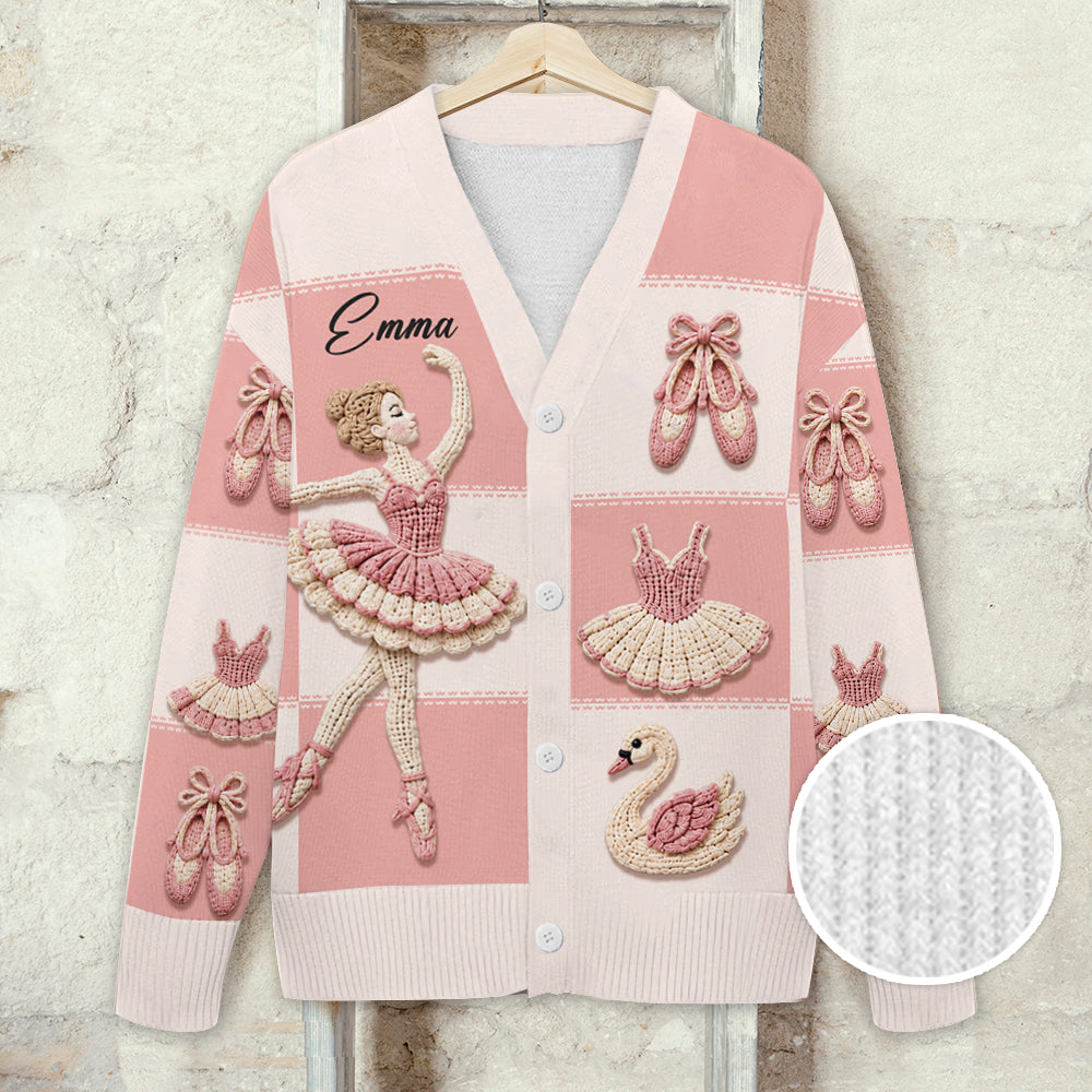 Amour Ballet - Cardigan de Ballet Personnalisé