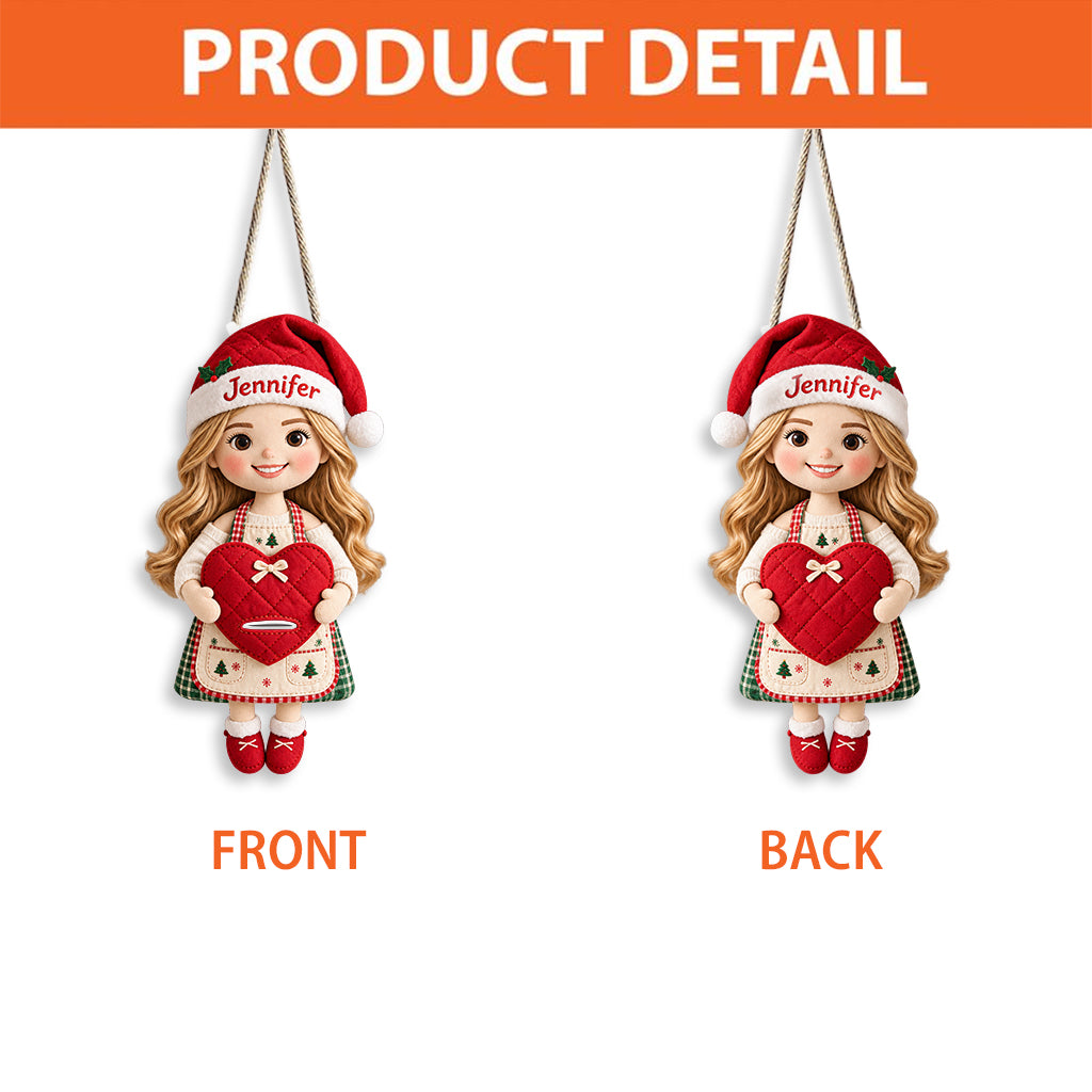 Christmas Kitchen Helper - Personalized Baking Pull-Out Organizer