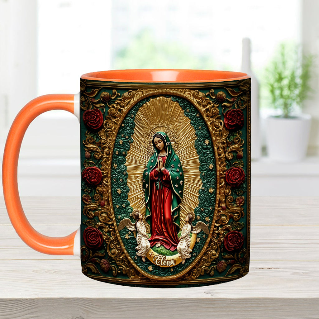 Our Lady Of Guadalupe - Personalized Christian Accent Mug