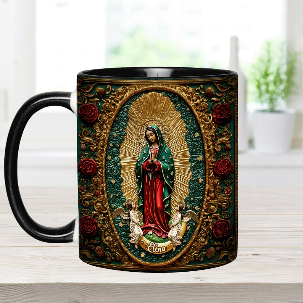 Our Lady Of Guadalupe - Personalized Christian Accent Mug