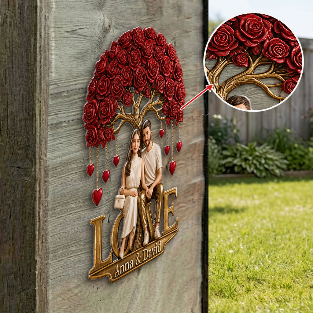 You & Me We Got This - Personalized Couple 3D Printed Cut Metal Sign