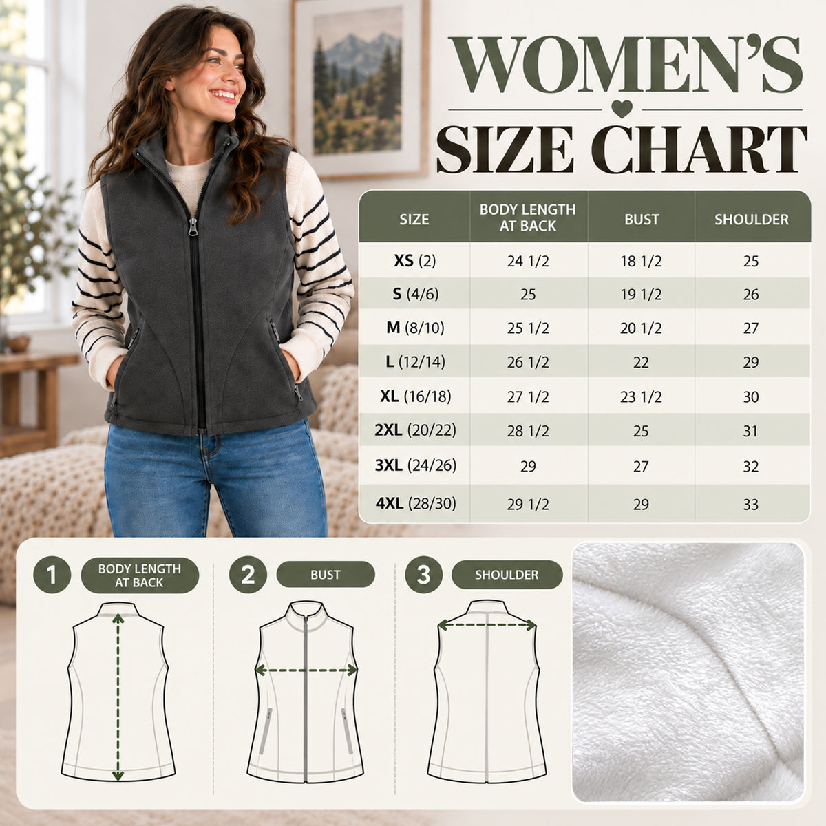 Born To Hunt - Personalized Hunting Flannel Fleece Vest