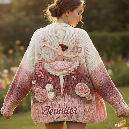 Le ballet, c'est ma passion - Gilet de ballet personnalisé