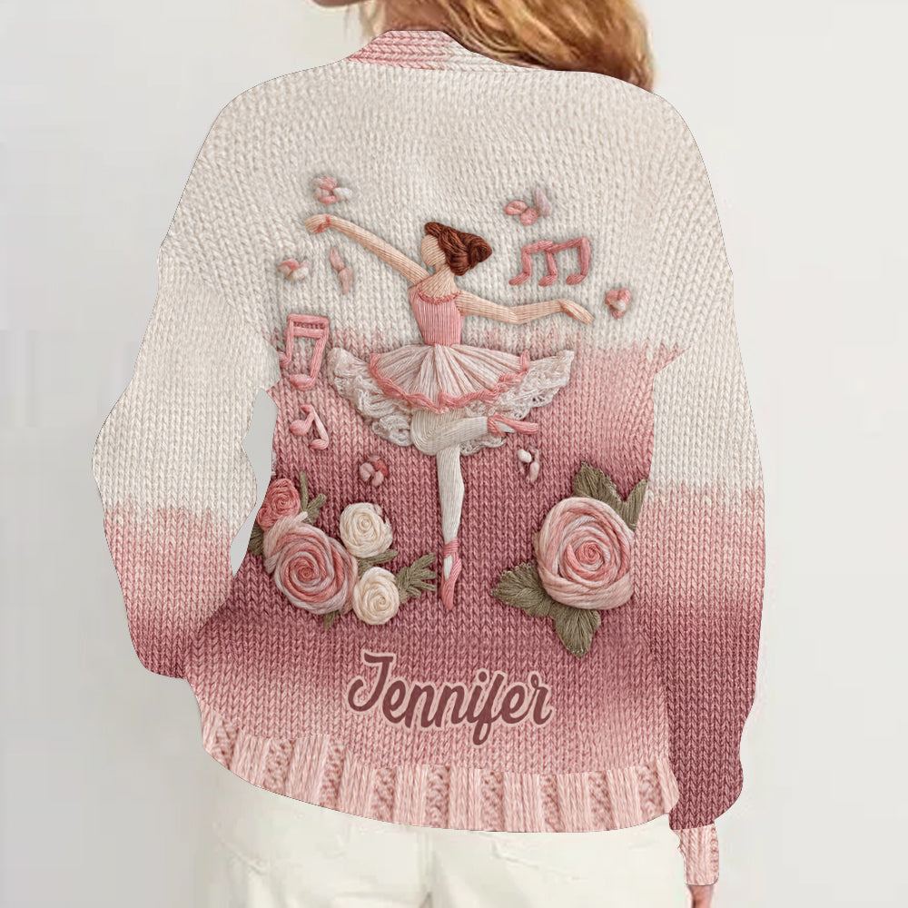 Le ballet, c'est ma passion - Gilet de ballet personnalisé