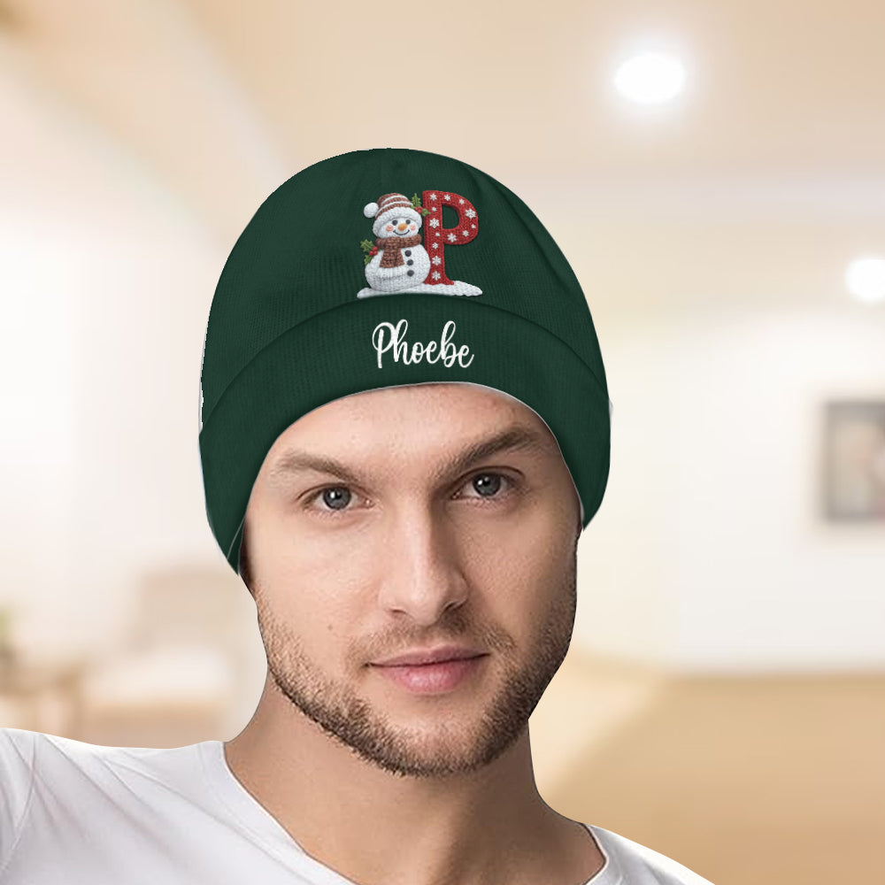 Winter Gifts For Loved Ones - Personalized Family Beanie Hat
