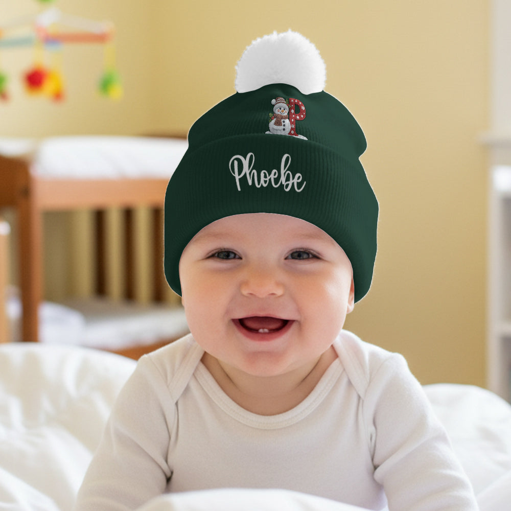 Winter Gifts For Loved Ones - Personalized Family Beanie Hat