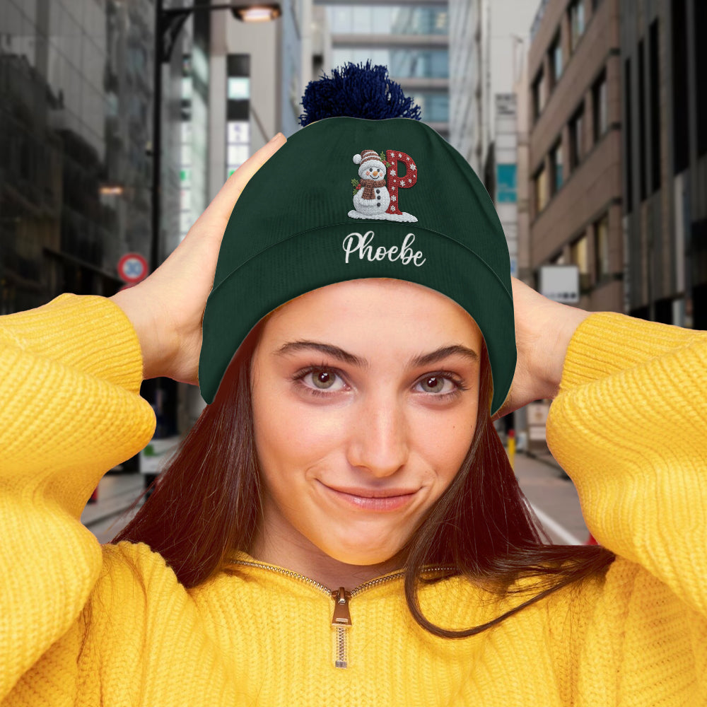 Winter Gifts For Loved Ones - Personalized Family Beanie Hat