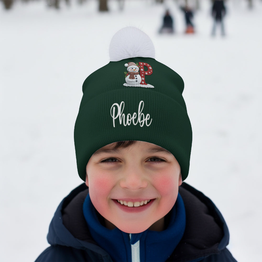 Winter Gifts For Loved Ones - Personalized Family Beanie Hat