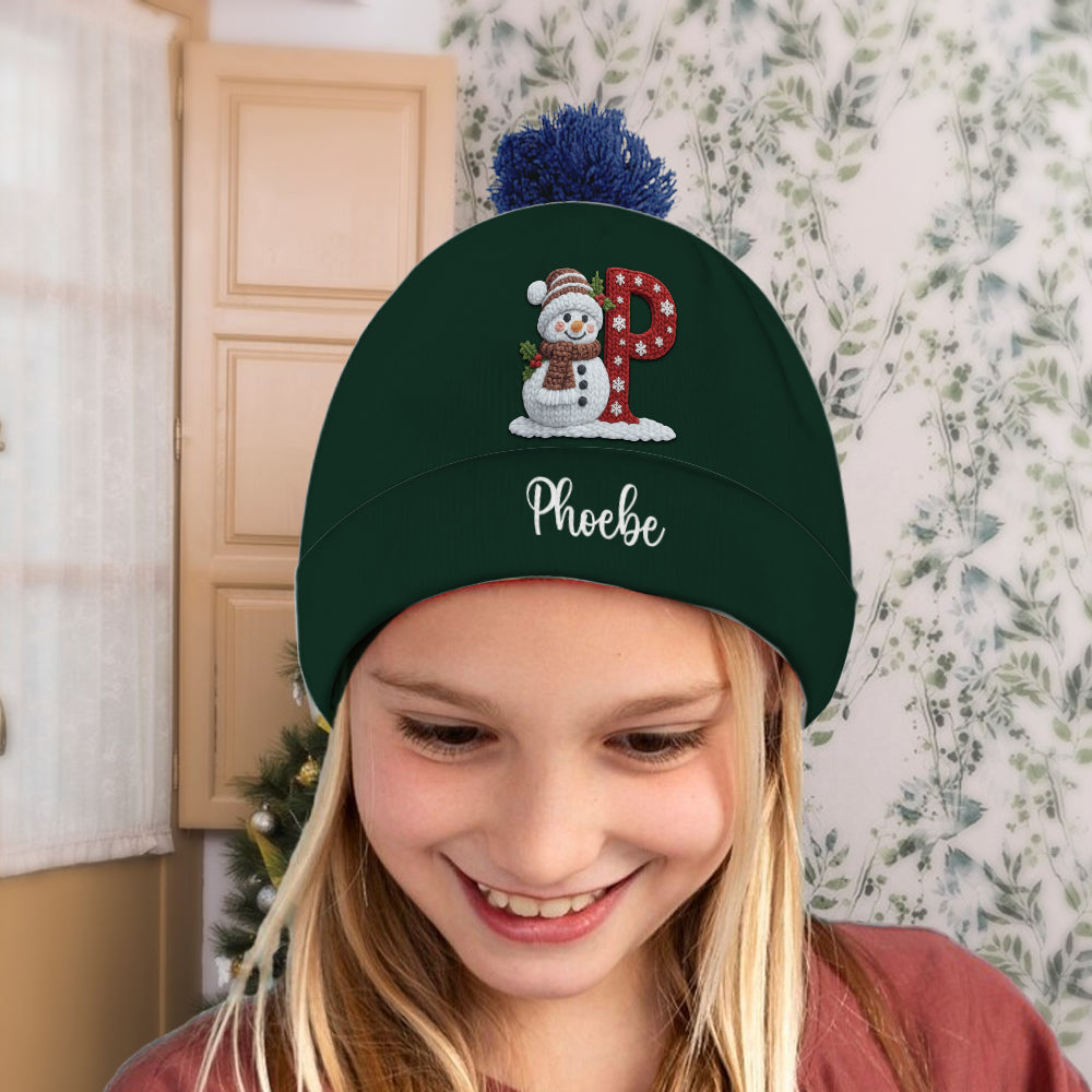 Winter Gifts For Loved Ones - Personalized Family Beanie Hat