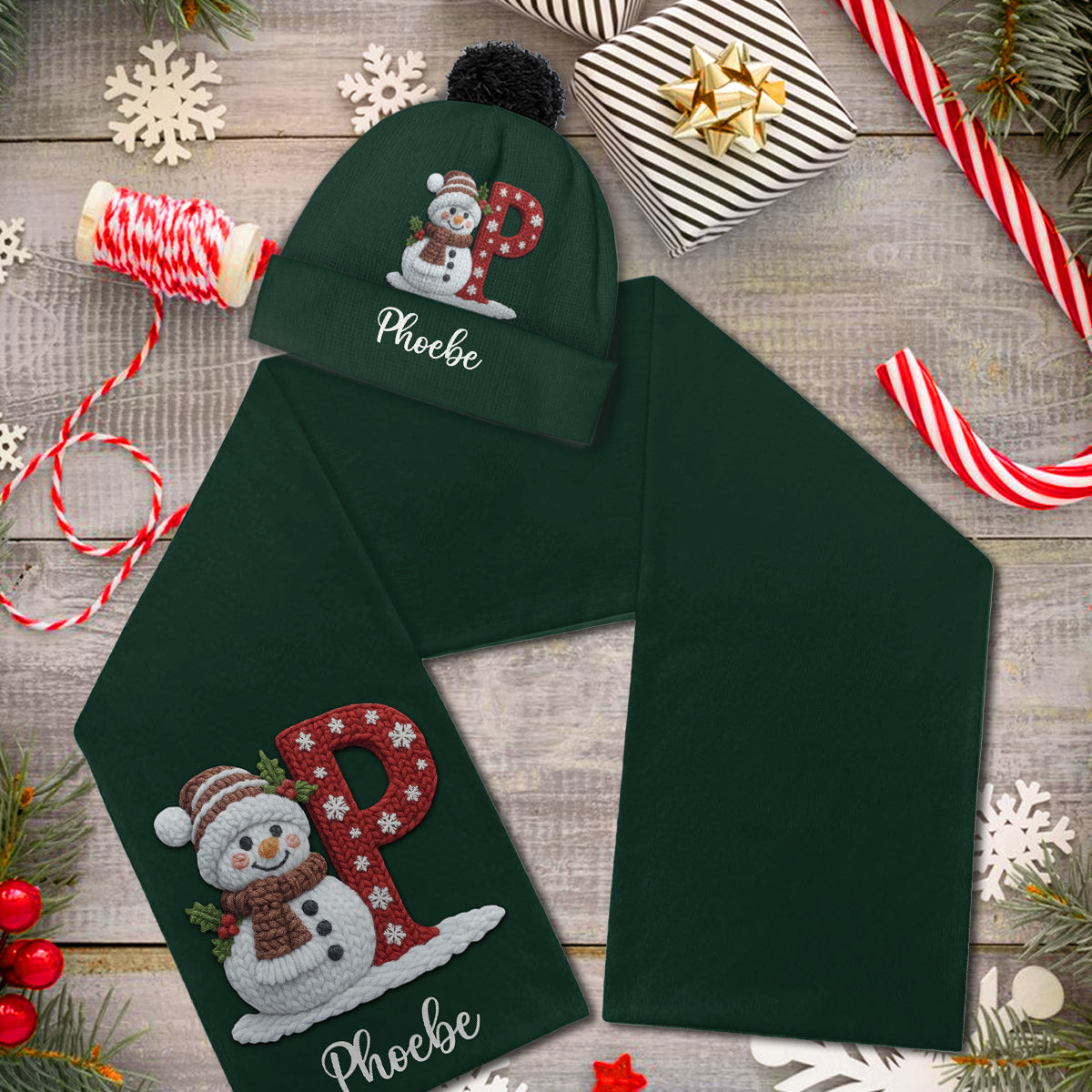 Winter Gifts For Loved Ones - Personalized Family Beanie Hat