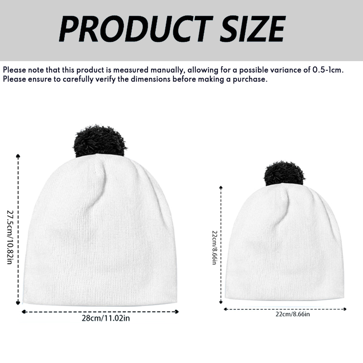 Winter Gifts For Loved Ones - Personalized Family Beanie Hat