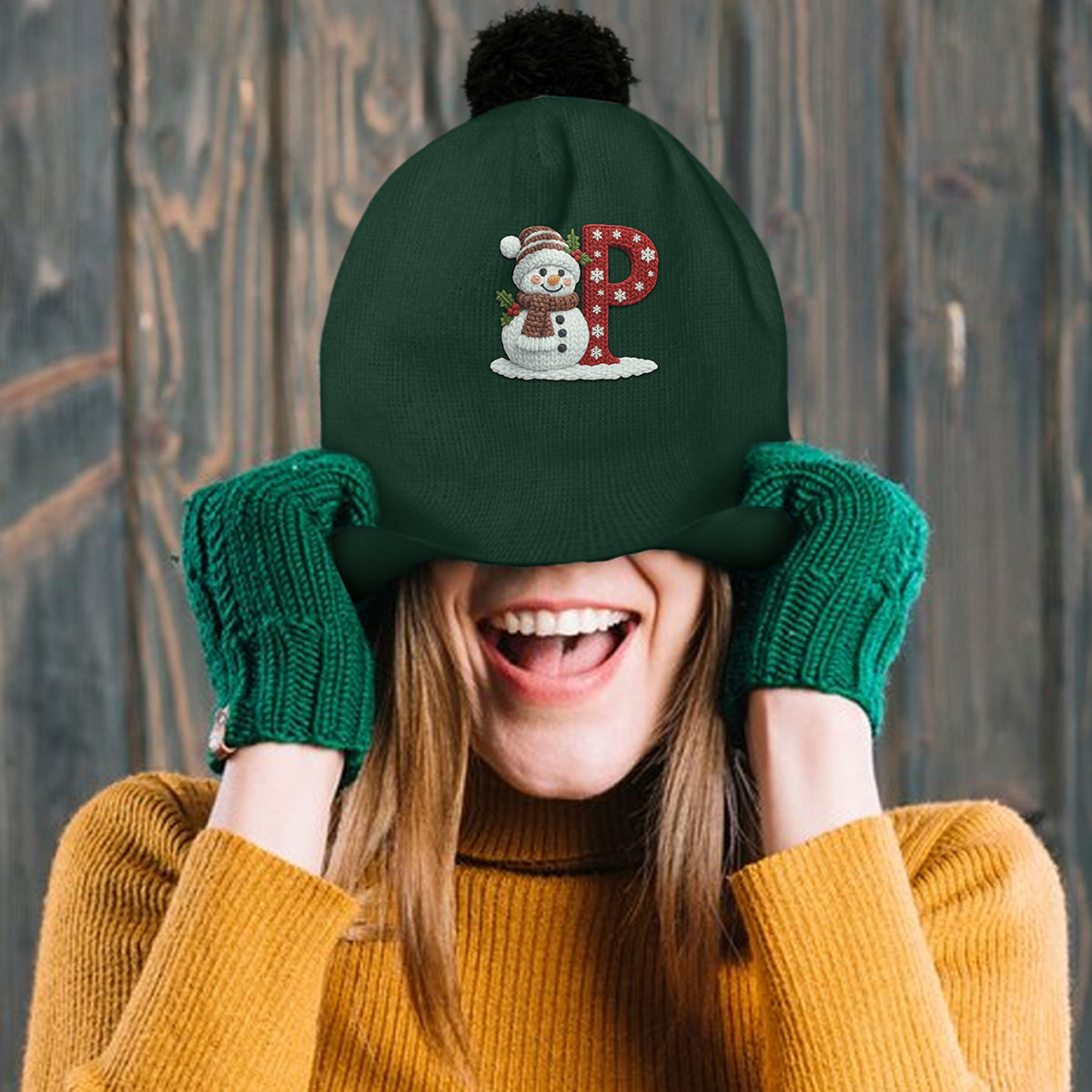 Winter Gifts For Loved Ones - Personalized Family Beanie Hat